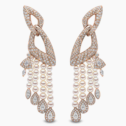 Rose Gold / White Freshwater