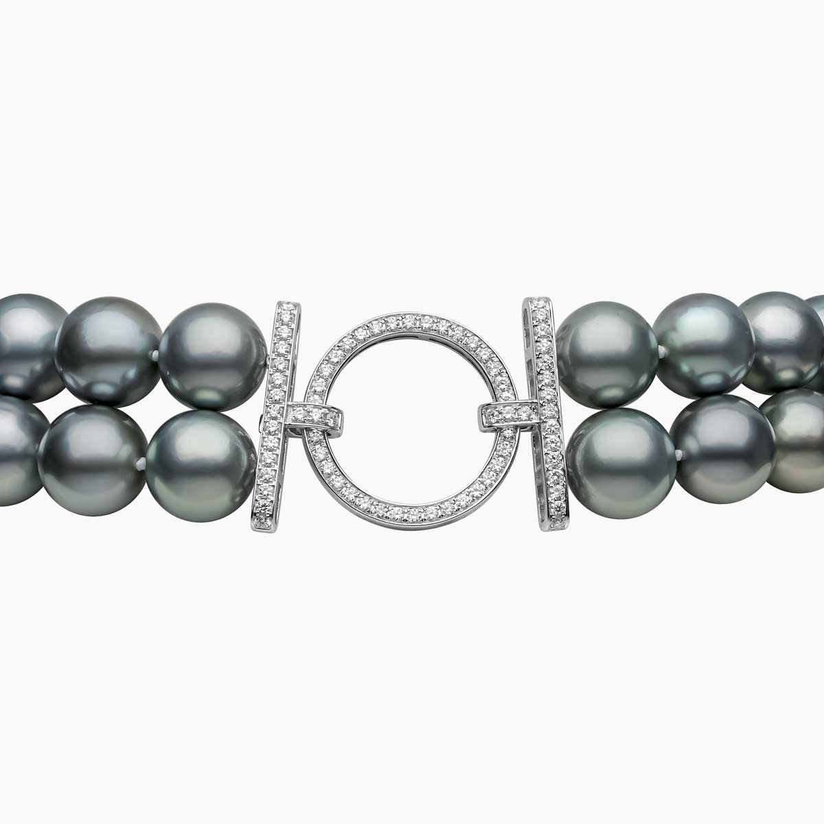 White Gold/ Grey Tahitian