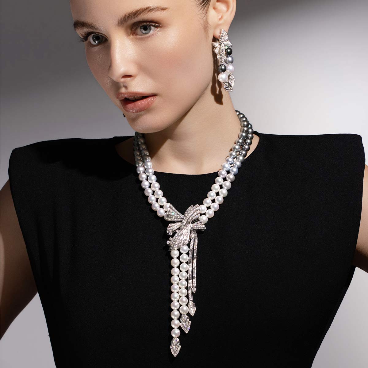 White Gold / Black Tahitian