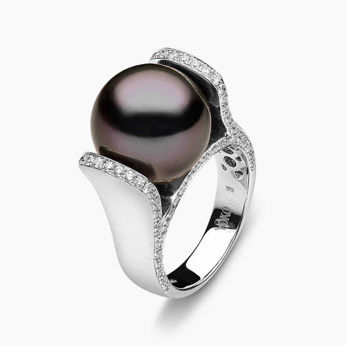 White Gold / Black Tahitian