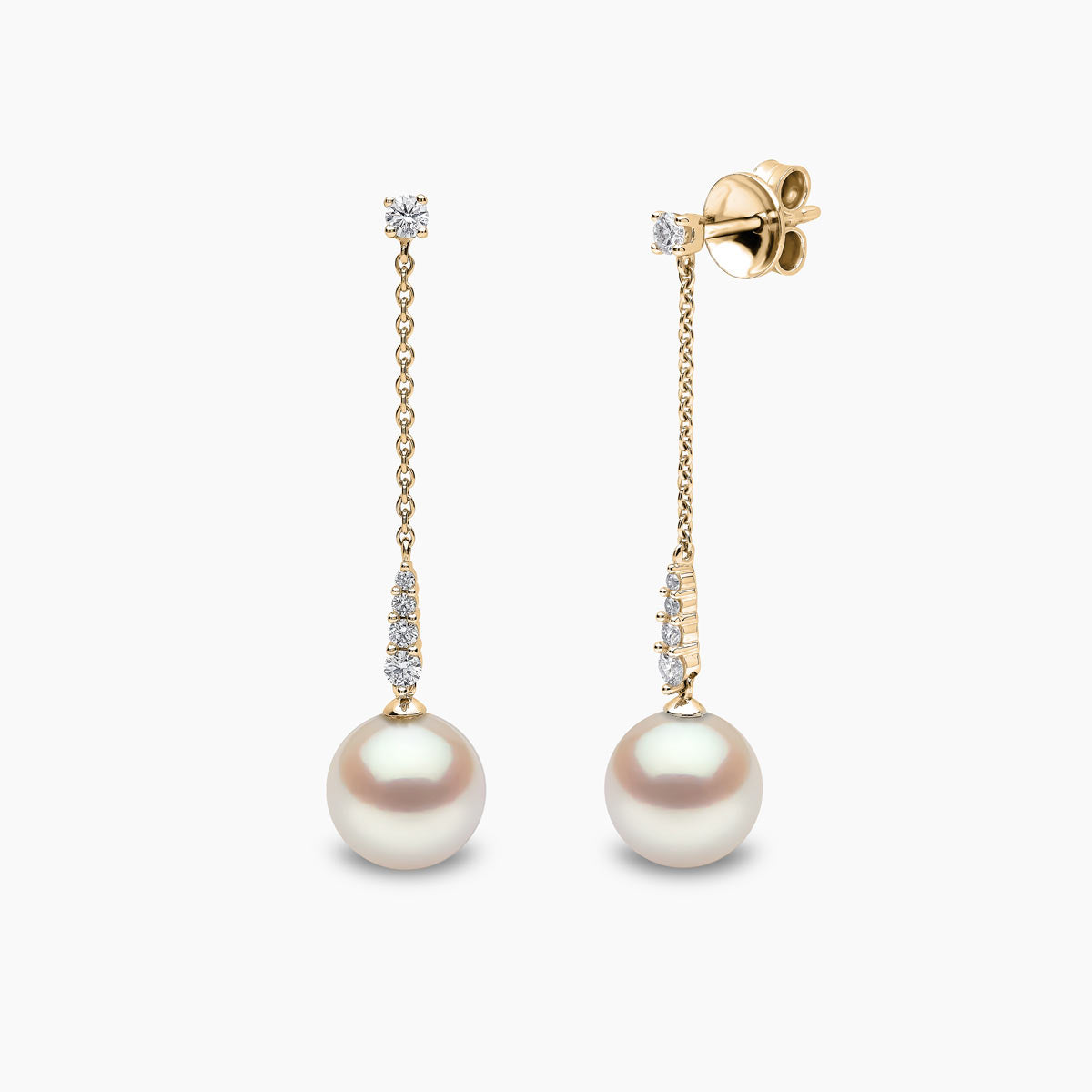 Yellow Gold / White Freshwater