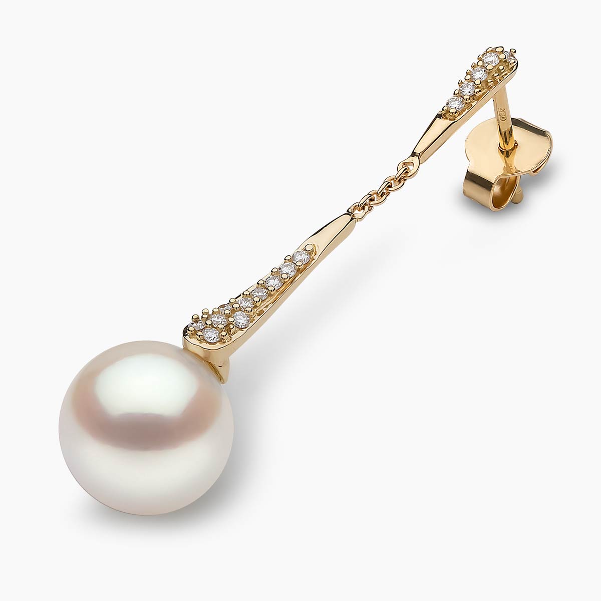 Yellow Gold / White Freshwater