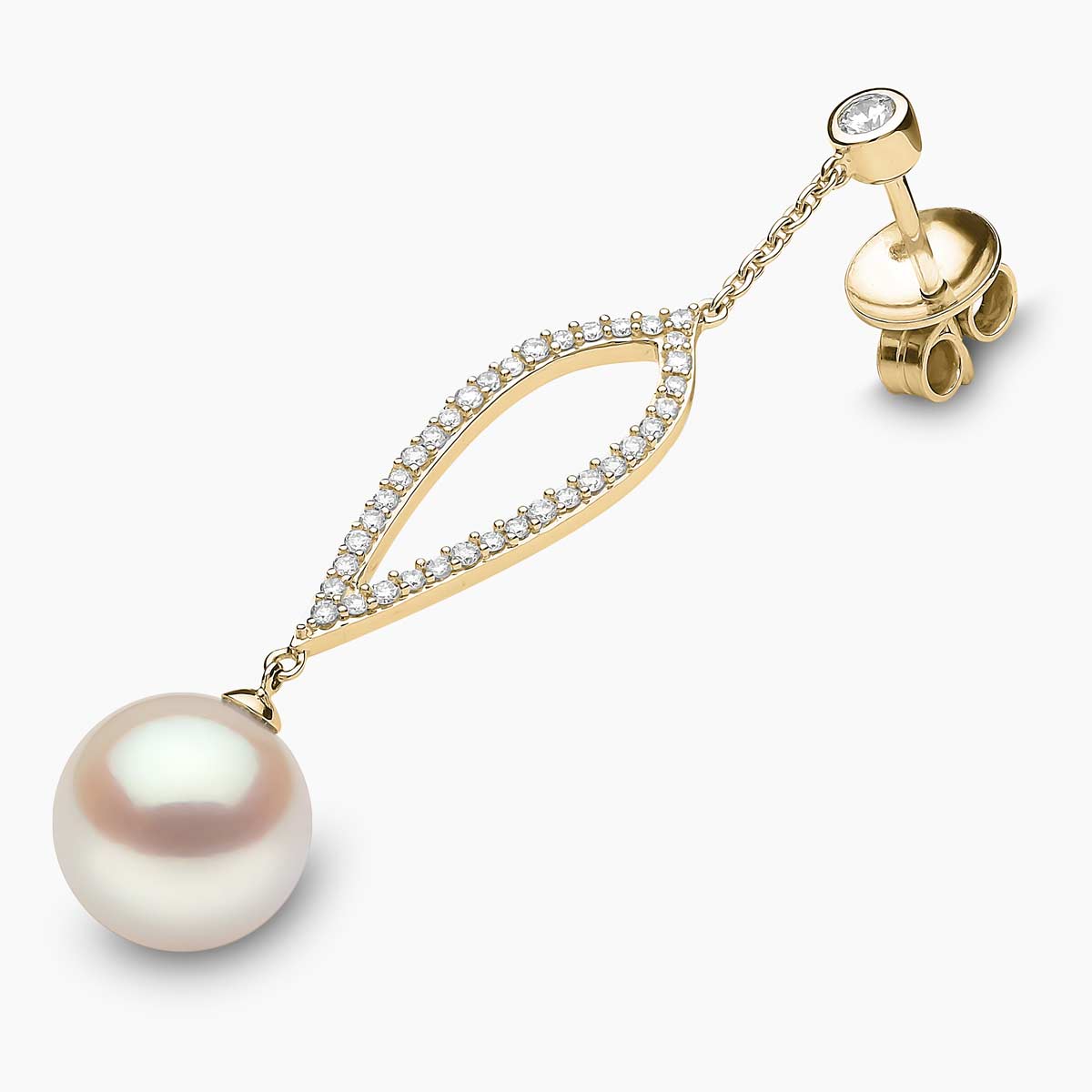 Yellow Gold / White Freshwater