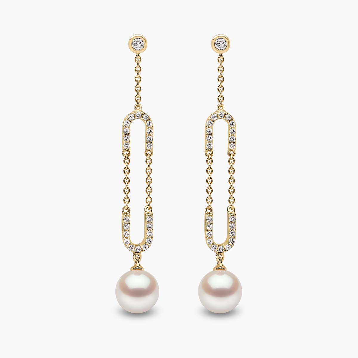 Yellow Gold / White Freshwater