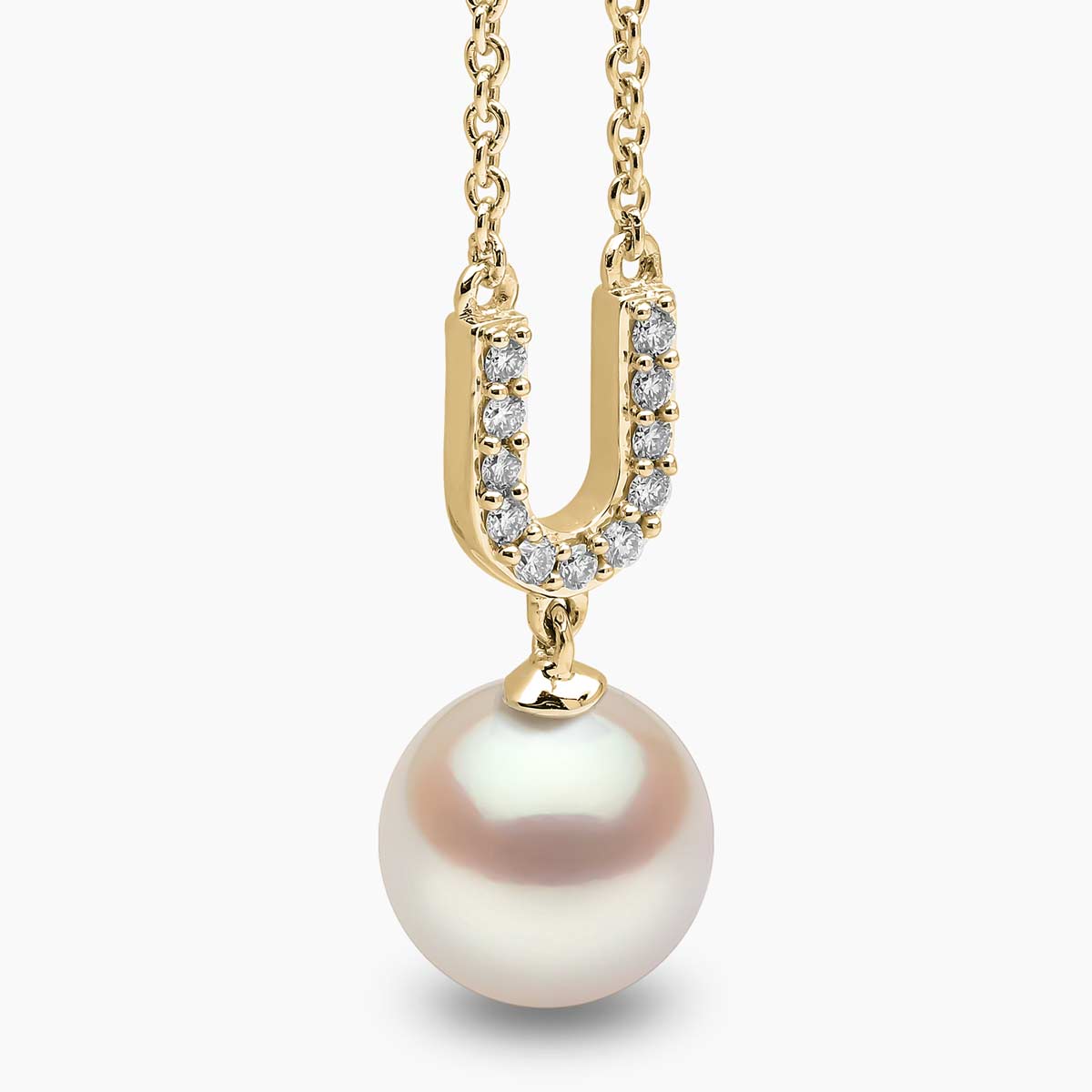 Yellow Gold / White Freshwater