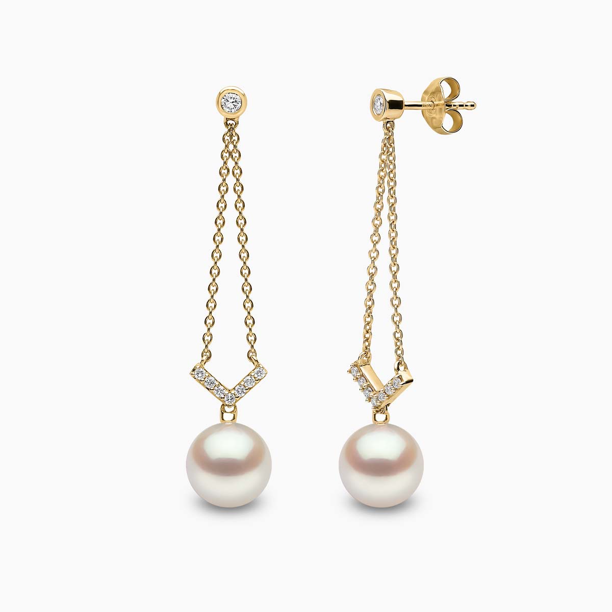 Yellow Gold / White Freshwater