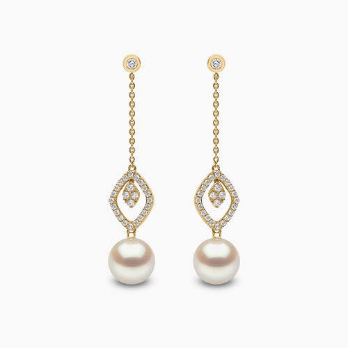 Yellow Gold / White Freshwater