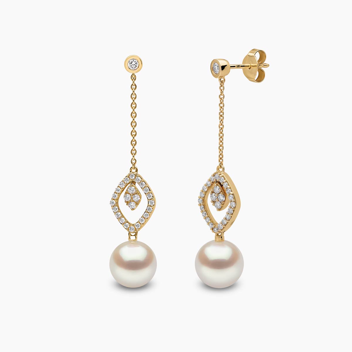 Yellow Gold / White Freshwater
