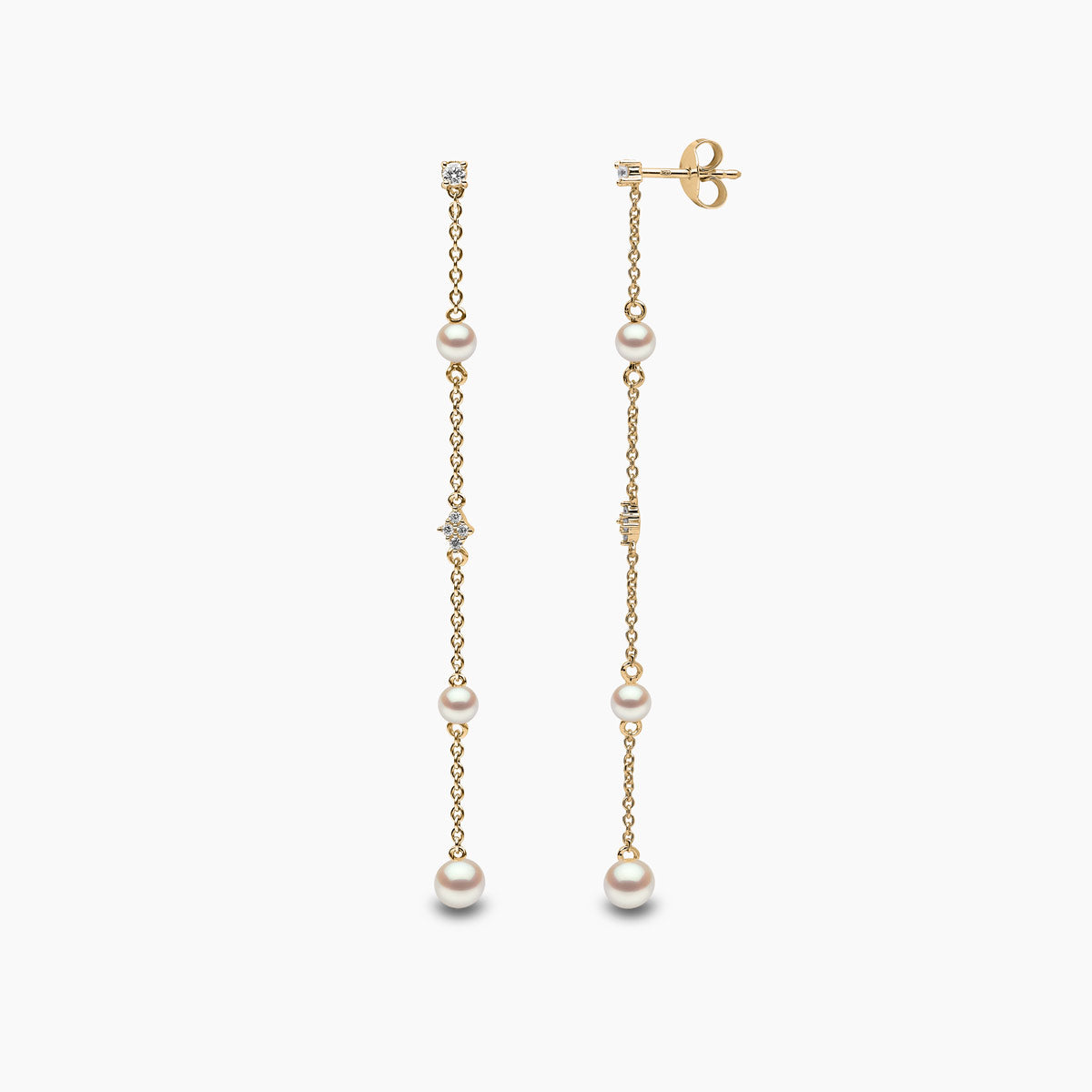 Yellow Gold / White Freshwater