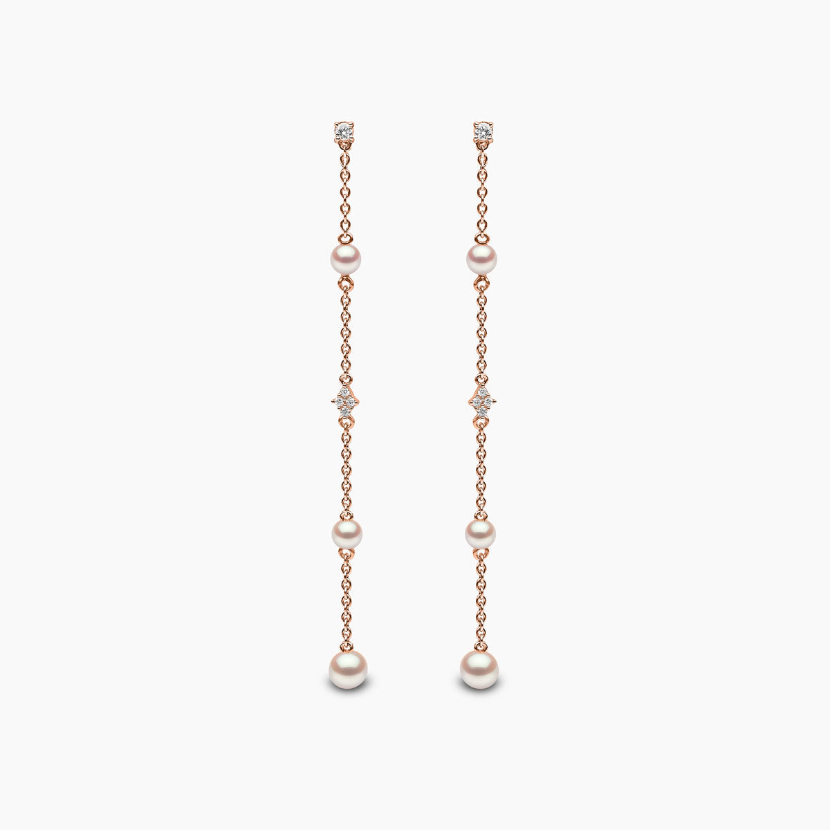 Rose Gold / White Freshwater