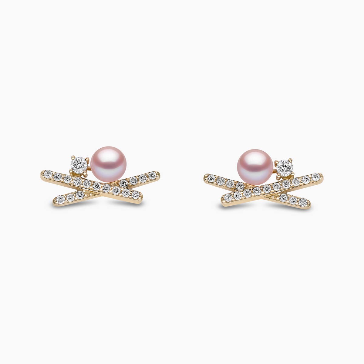 Yellow Gold / Pink Freshwater