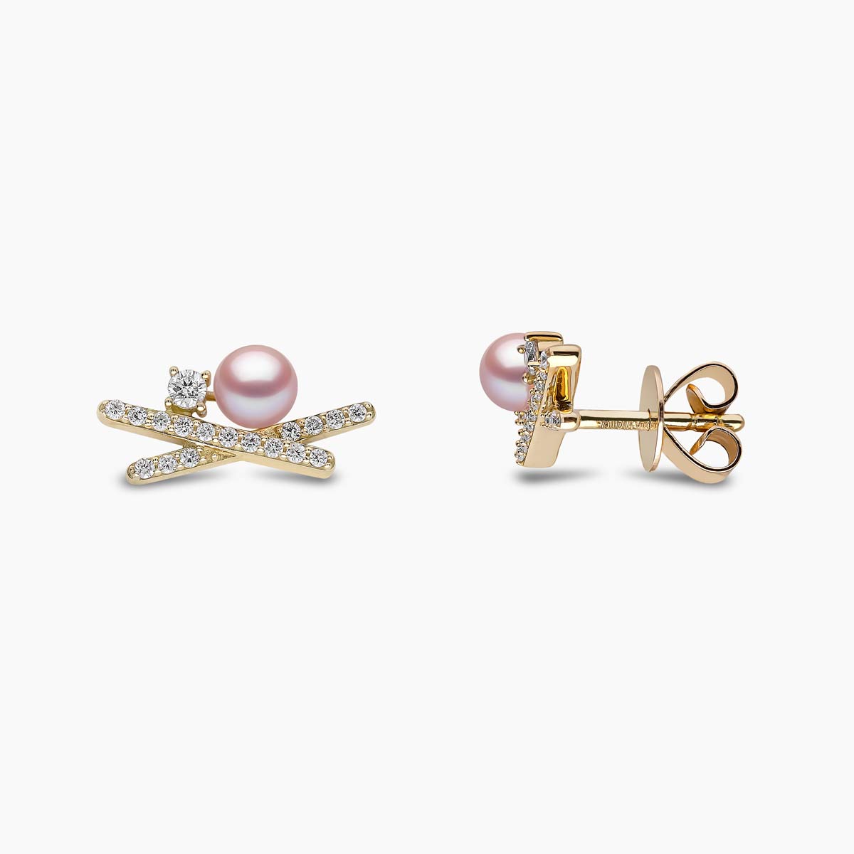 Yellow Gold / Pink Freshwater