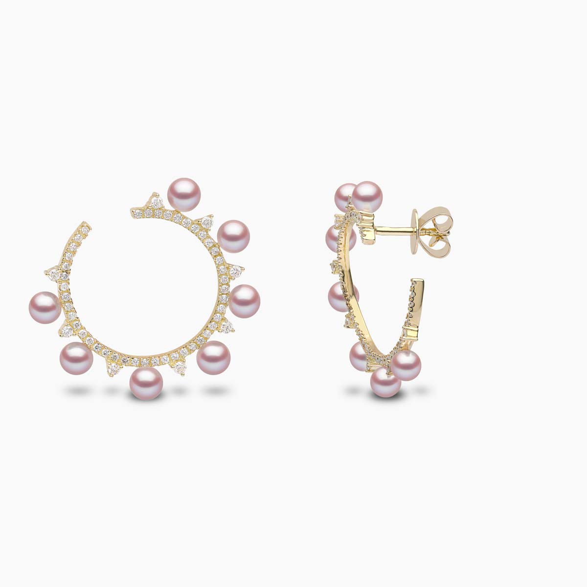 Yellow Gold / Pink Freshwater