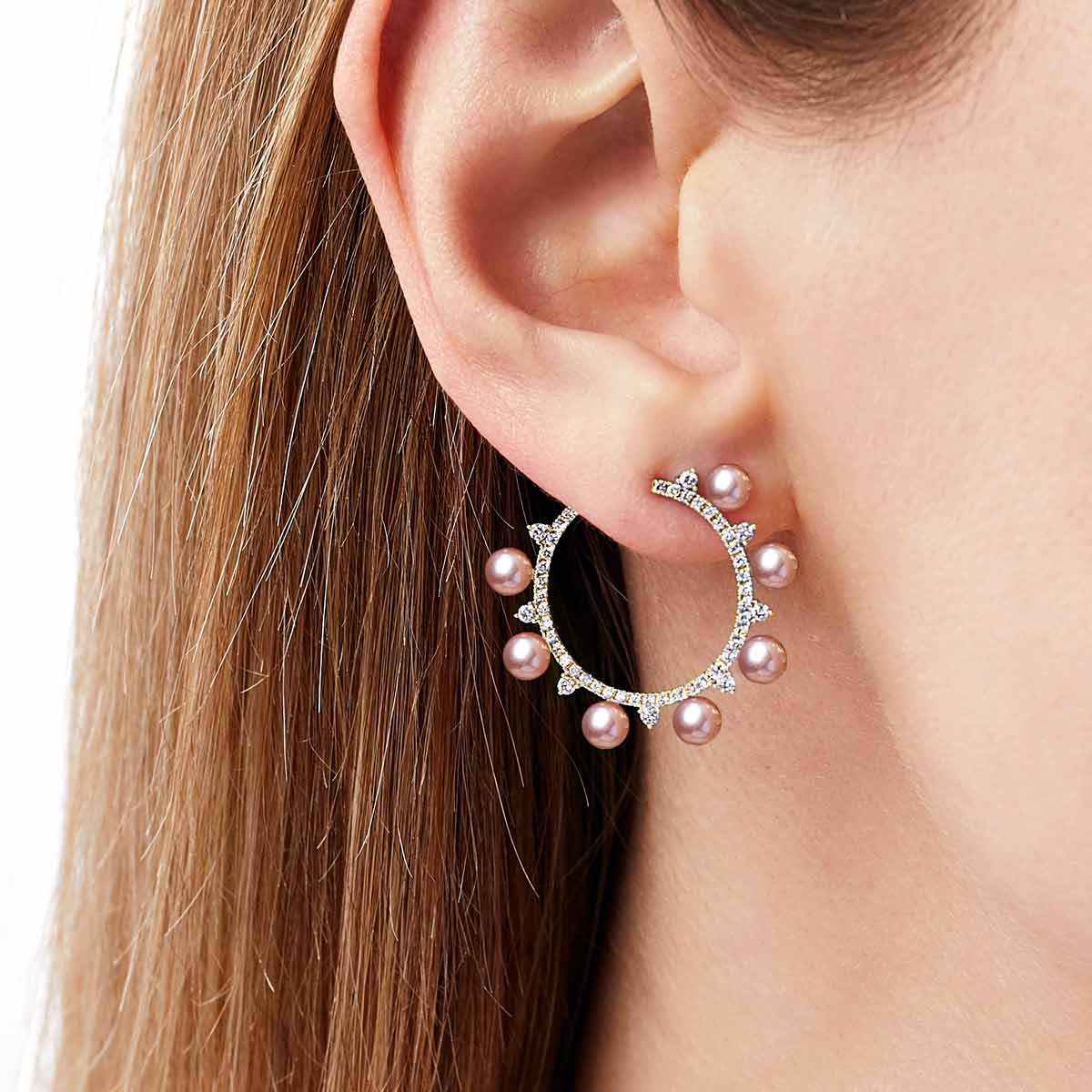 Yellow Gold / Pink Freshwater