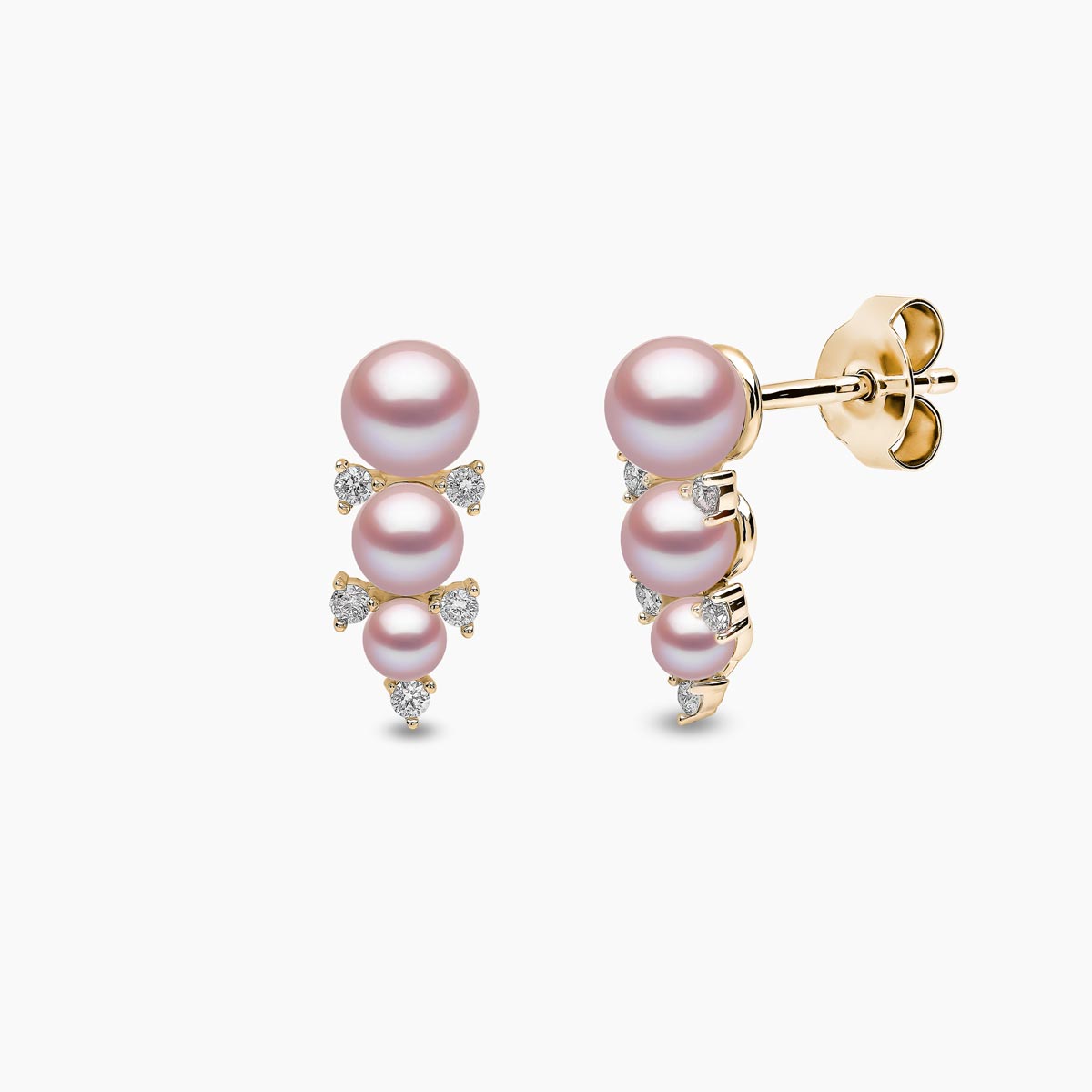 Yellow Gold / Pink Freshwater