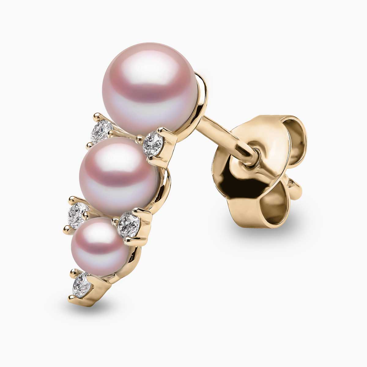 Yellow Gold / Pink Freshwater