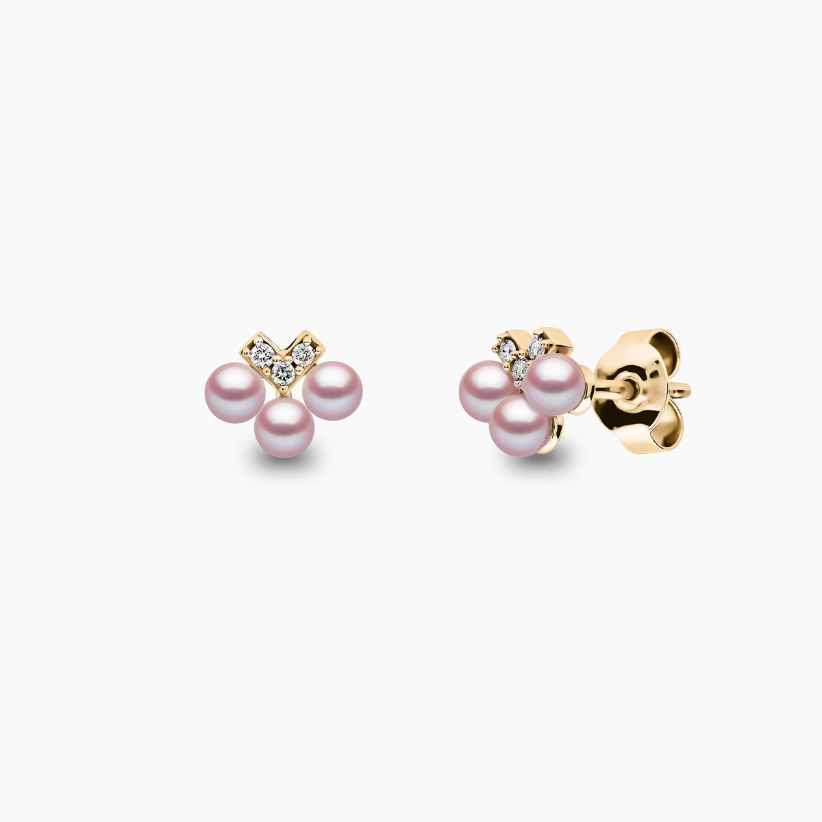 Yellow Gold / Pink Freshwater