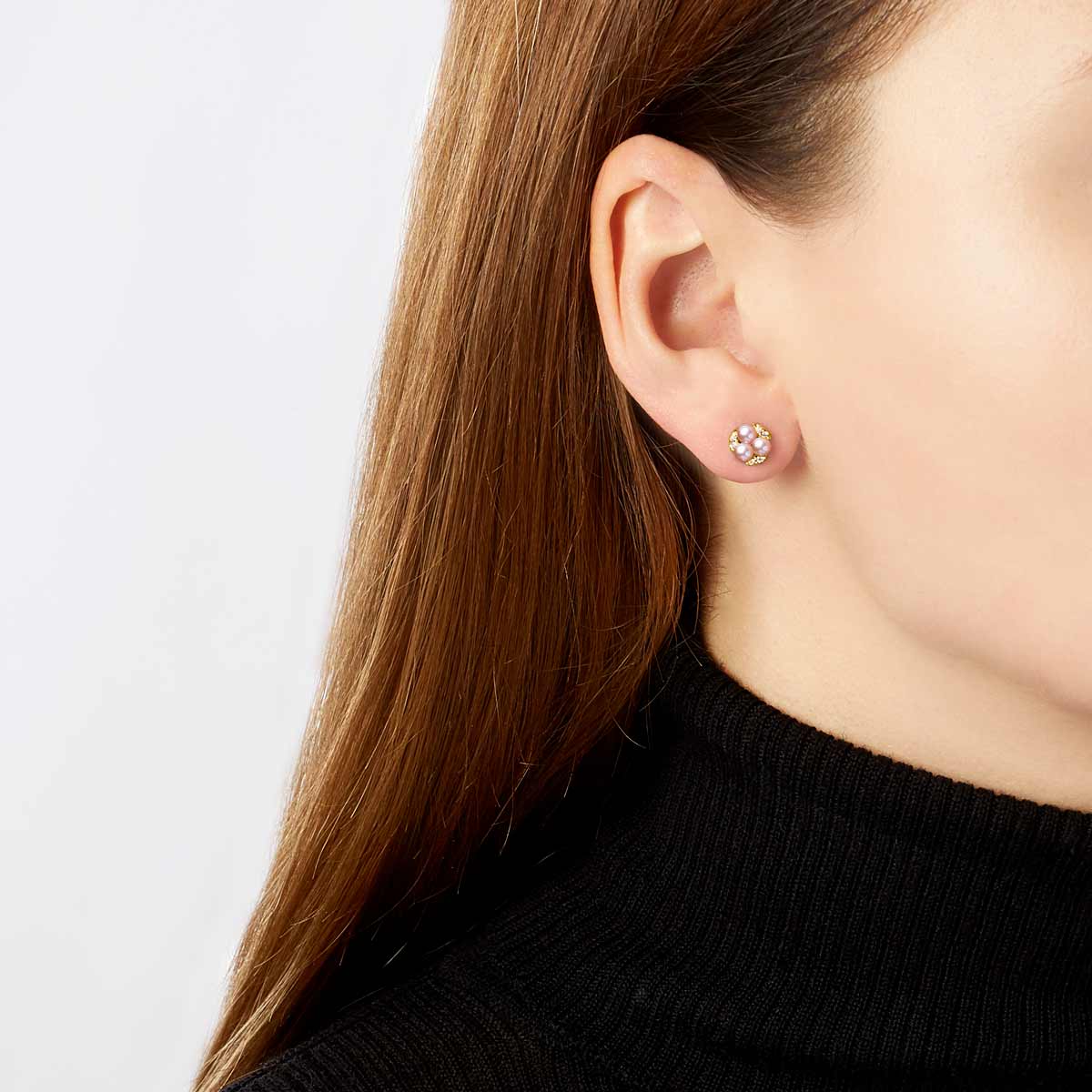 Yellow Gold / Pink Freshwater