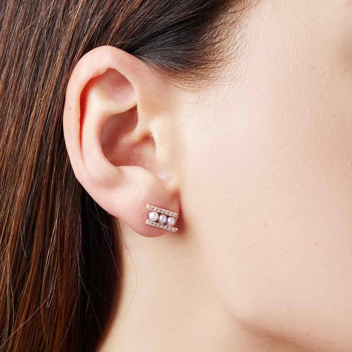 Rose Gold / Pink Freshwater