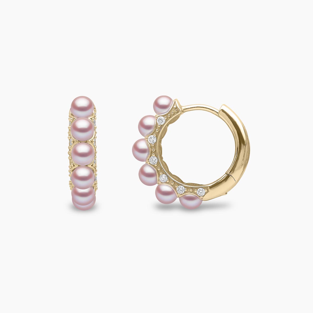 Yellow Gold / Pink Freshwater