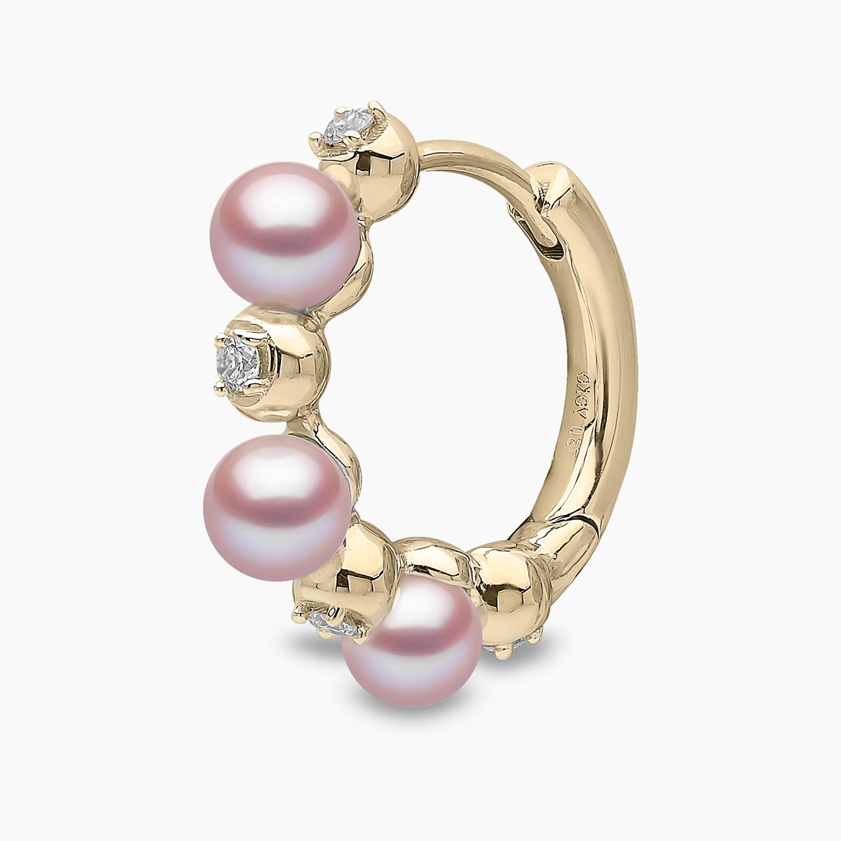 Yellow Gold / Pink Freshwater