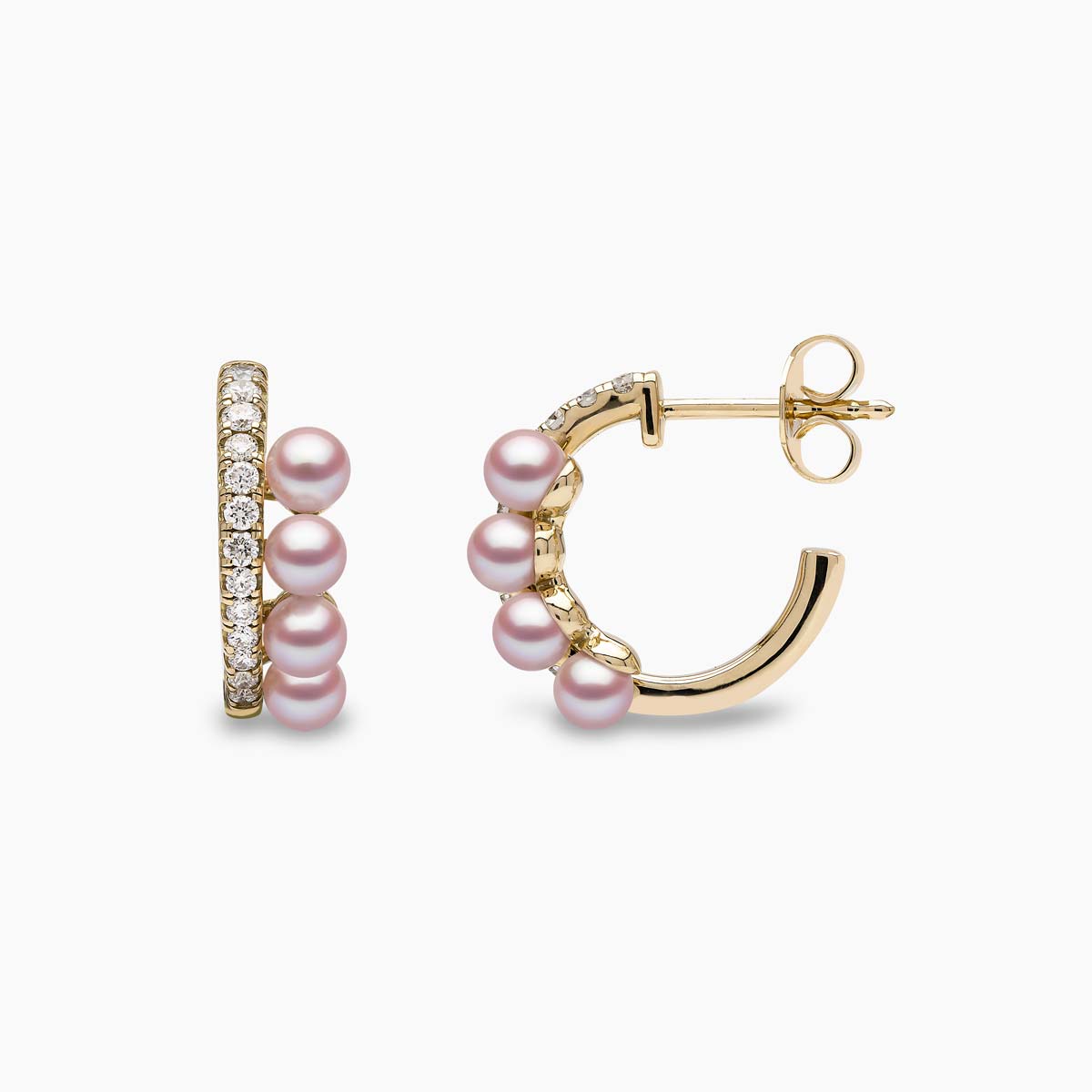 Yellow Gold / Pink Freshwater