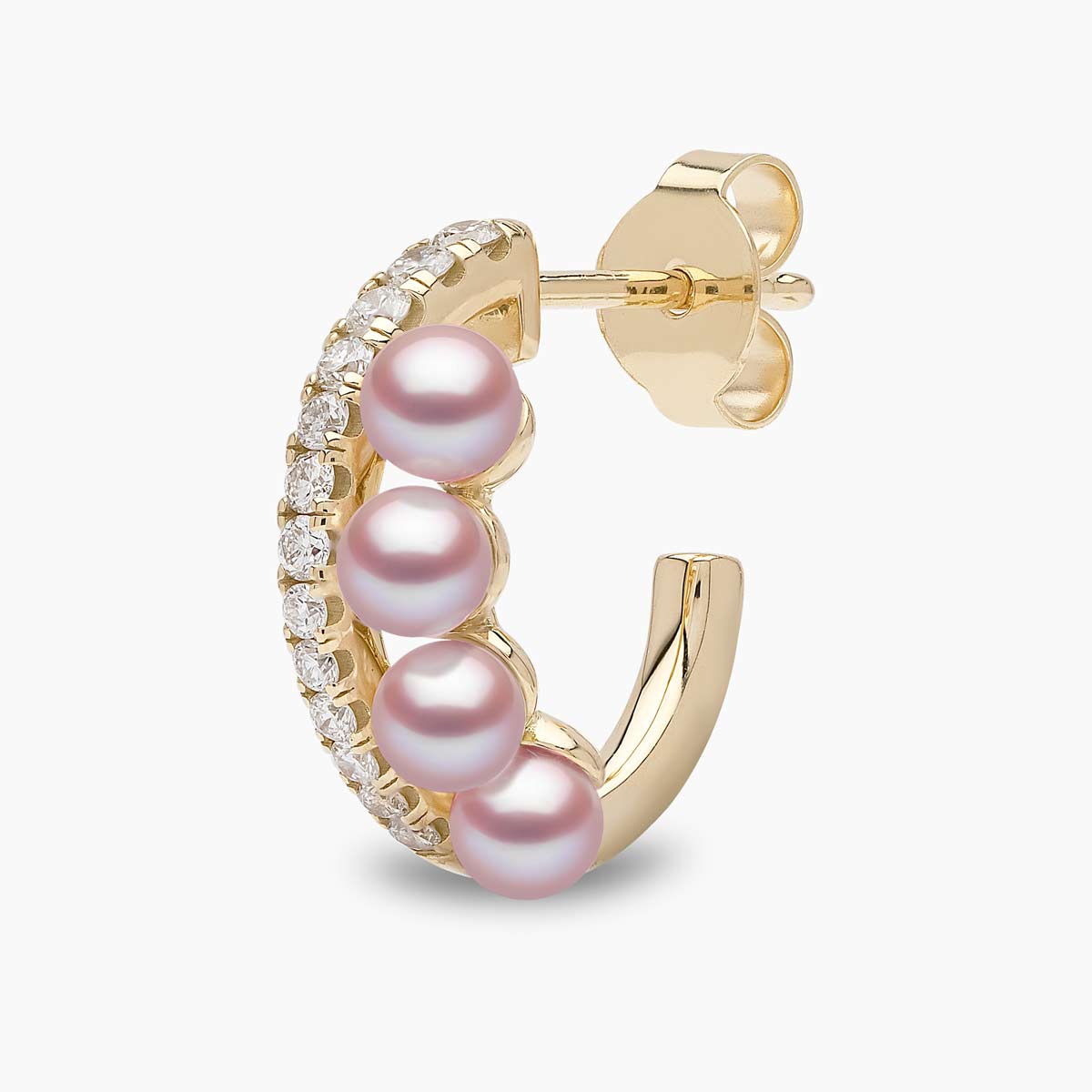 Yellow Gold / Pink Freshwater
