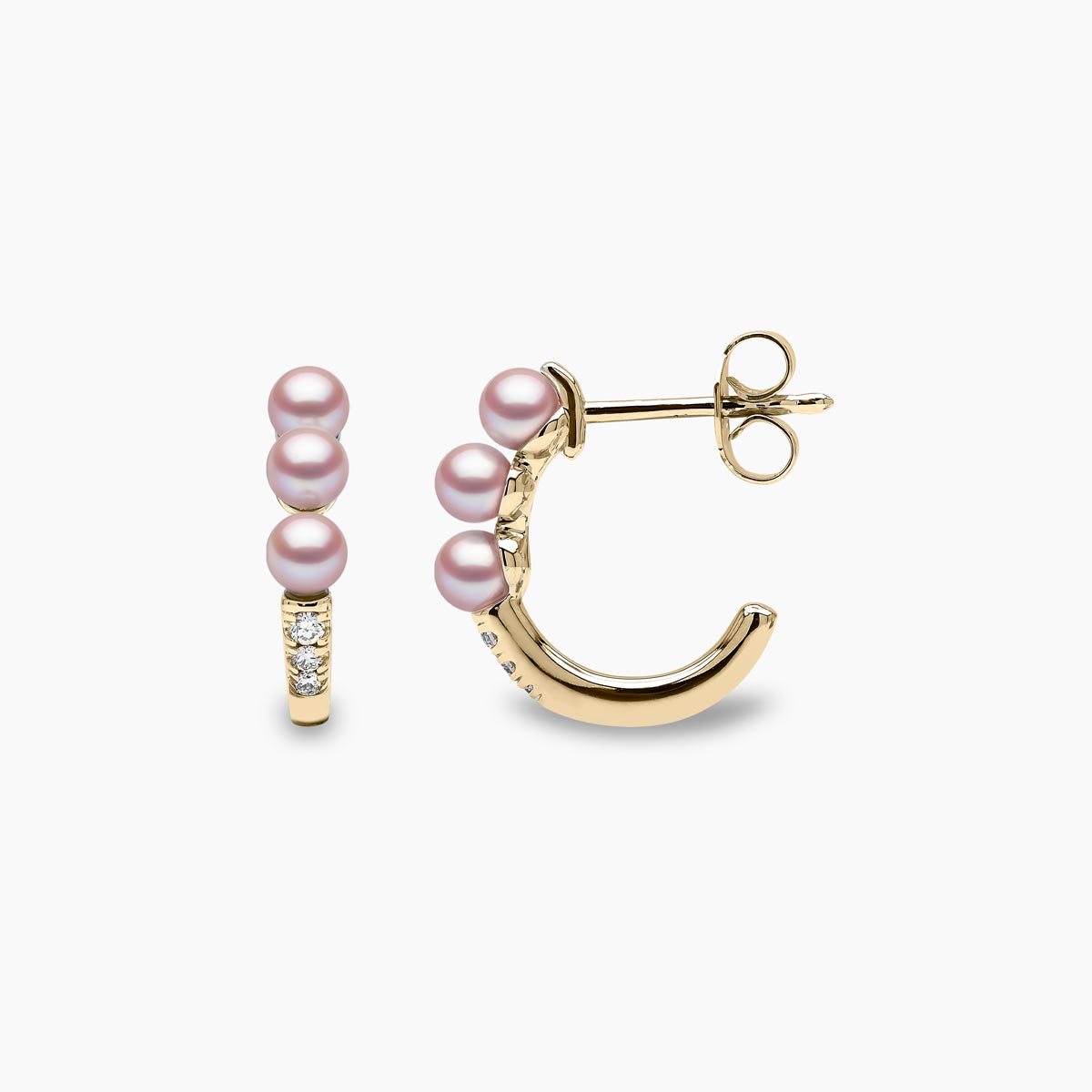 Yellow Gold / Pink Freshwater
