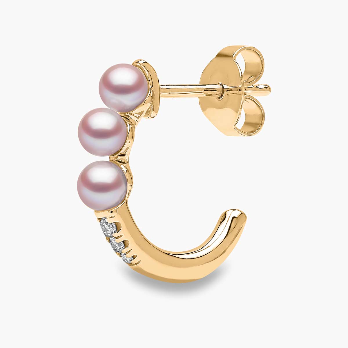 Yellow Gold / Pink Freshwater