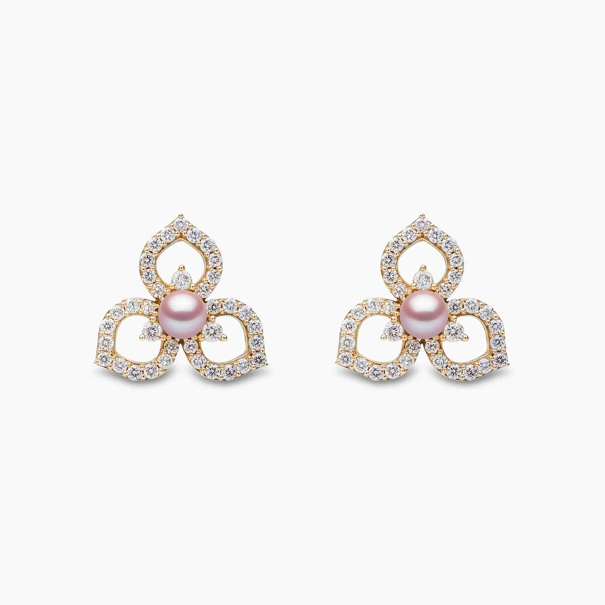 Yellow Gold / Pink Freshwater