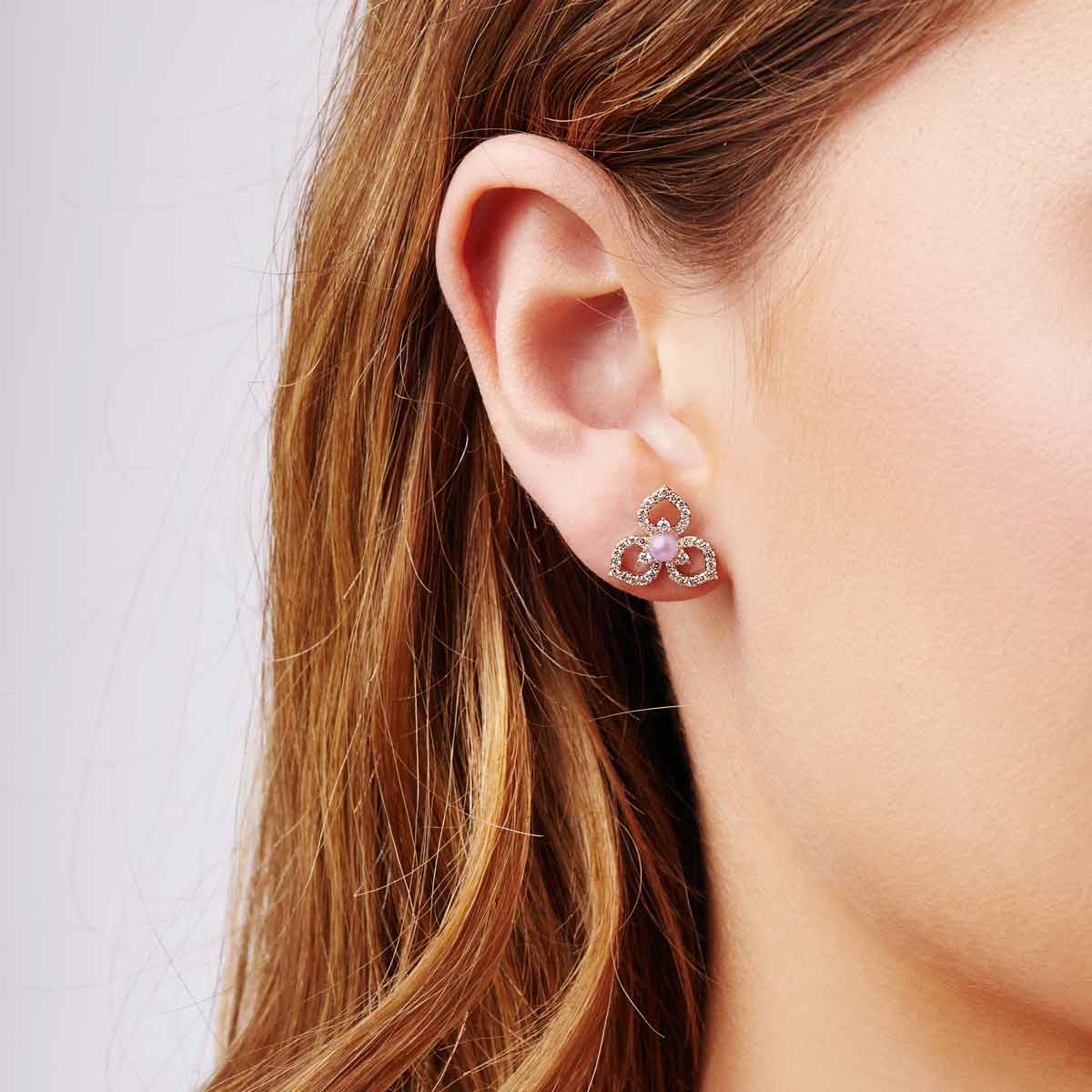 Rose Gold / Pink Freshwater