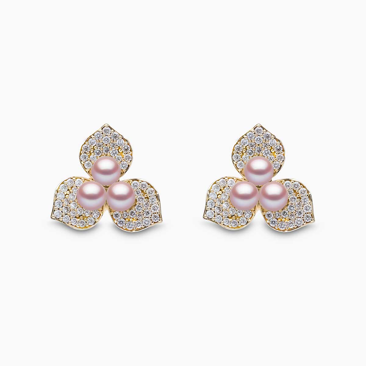 Yellow Gold / Pink Freshwater 