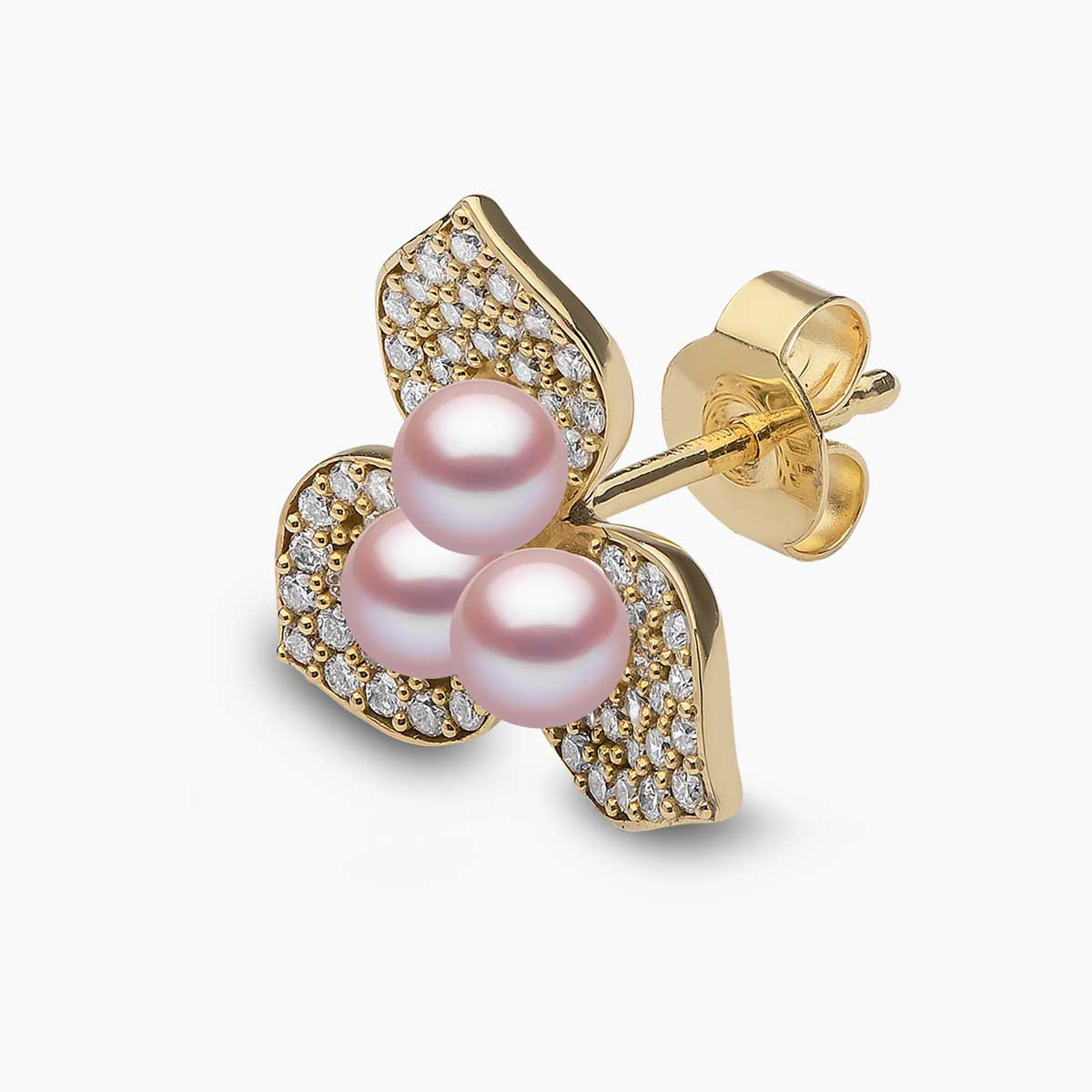 Yellow Gold / Pink Freshwater 