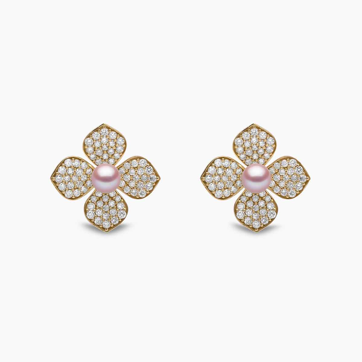 Yellow Gold / Pink Freshwater 