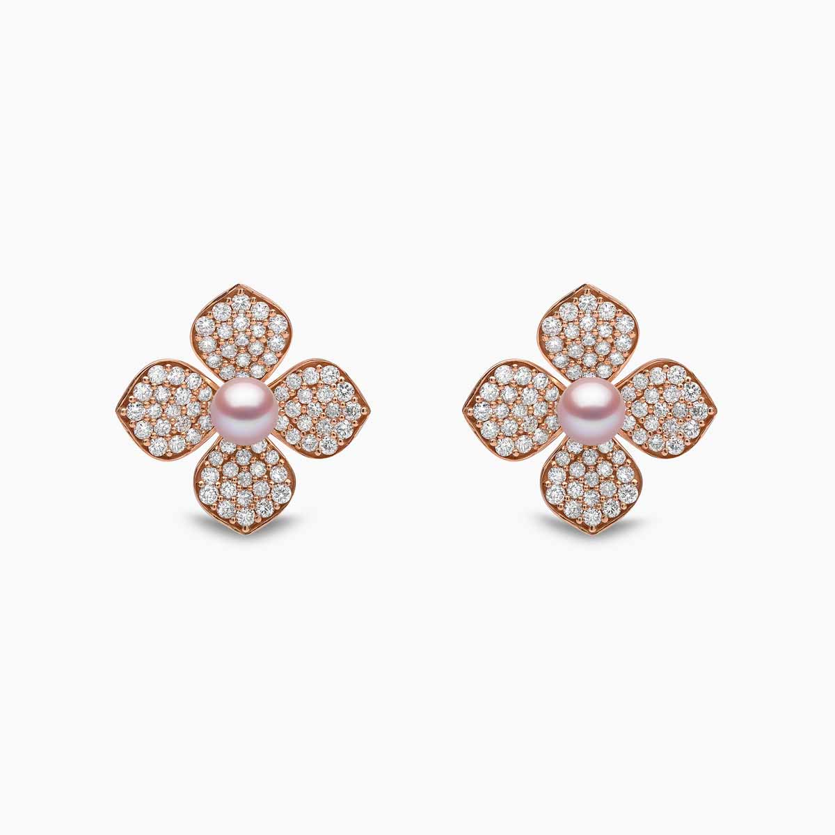 Rose Gold / Pink Freshwater 