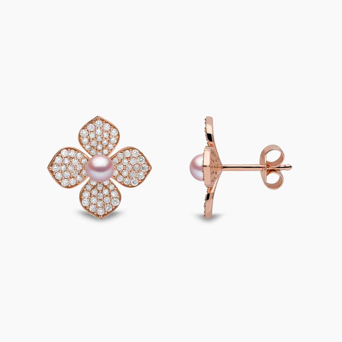 Rose Gold / Pink Freshwater 