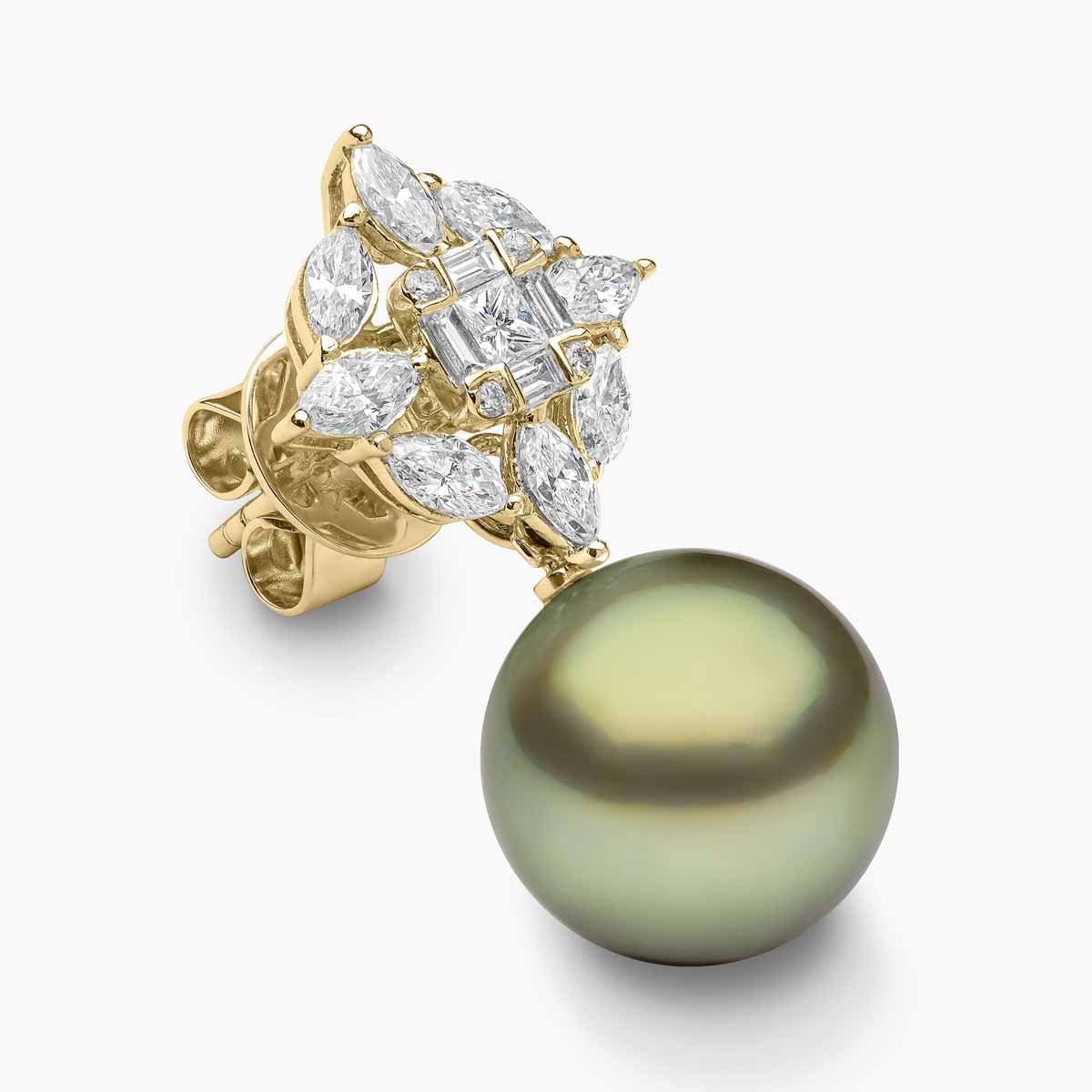 Yellow Gold / Pistachio Tahitian