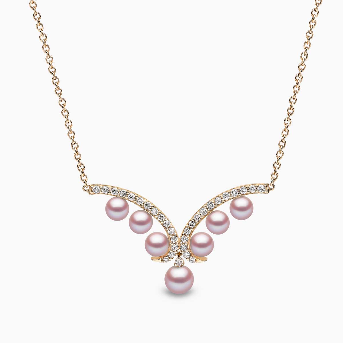 Yellow Gold / Pink Freshwater