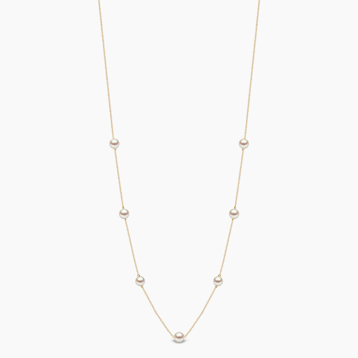 Yellow Gold / White Freshwater