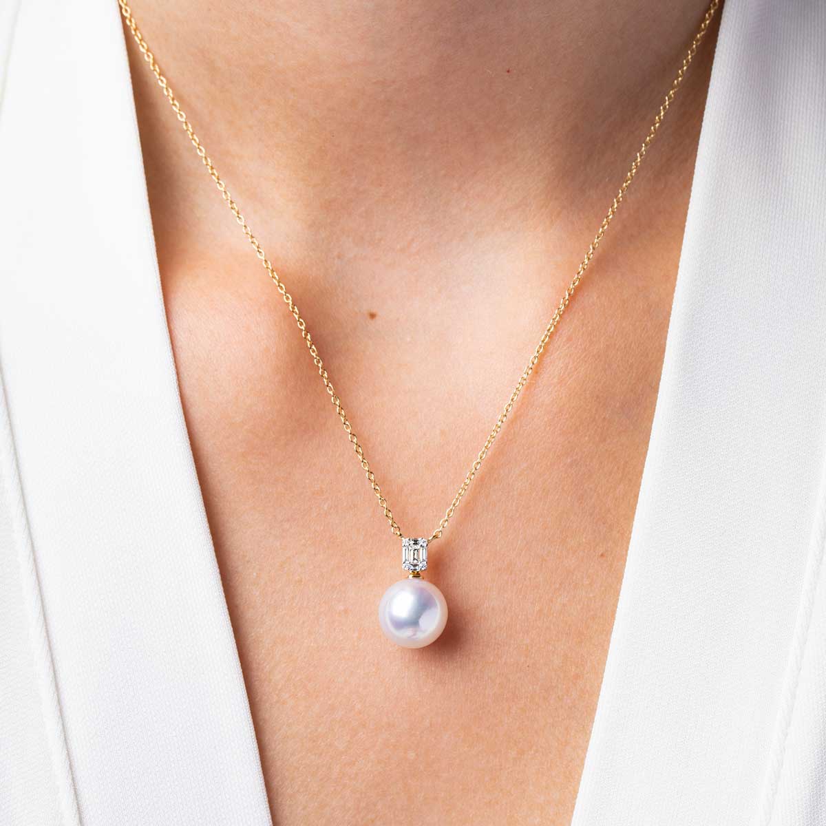 Yellow Gold / White Australian South Sea