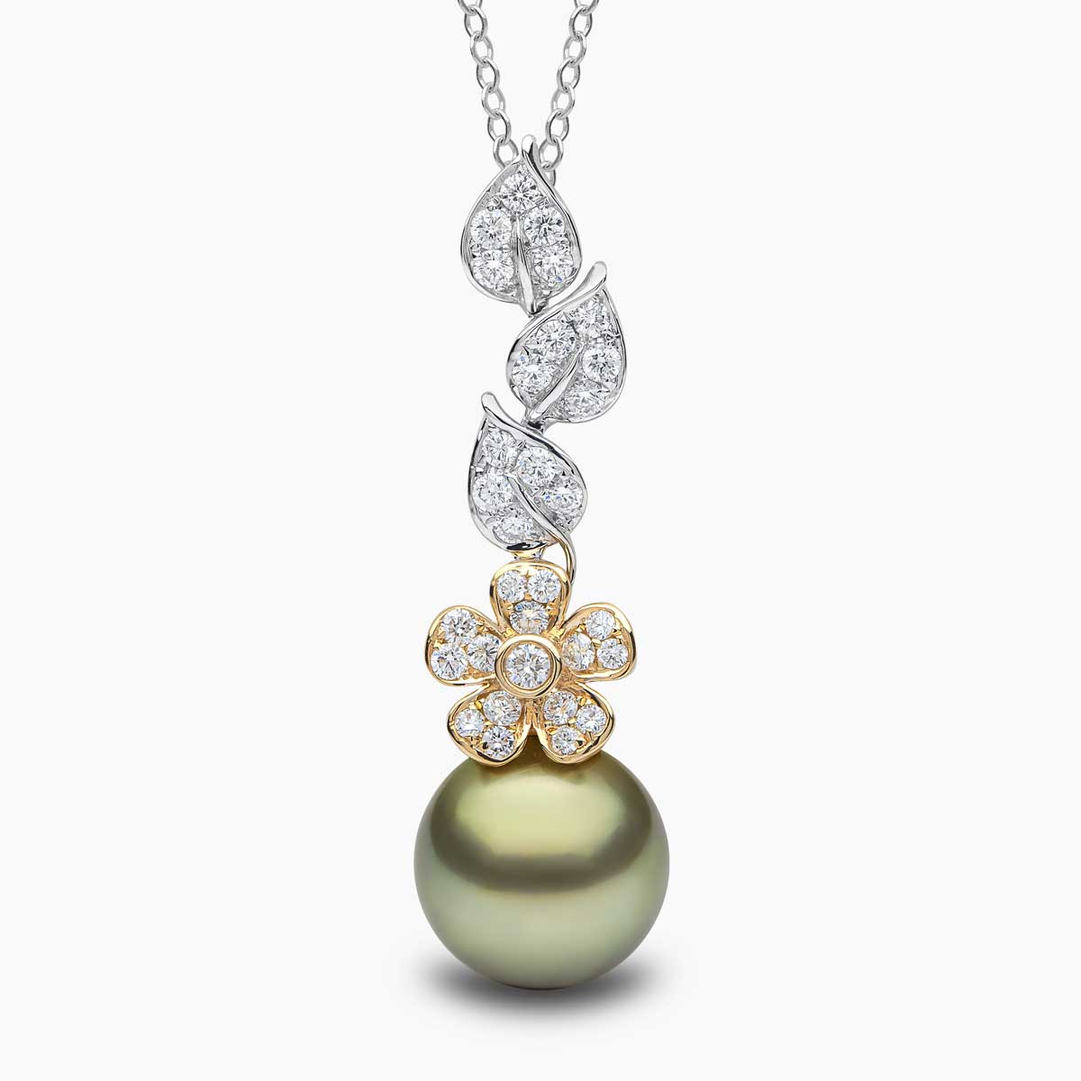 White Gold / Pistachio Tahitian