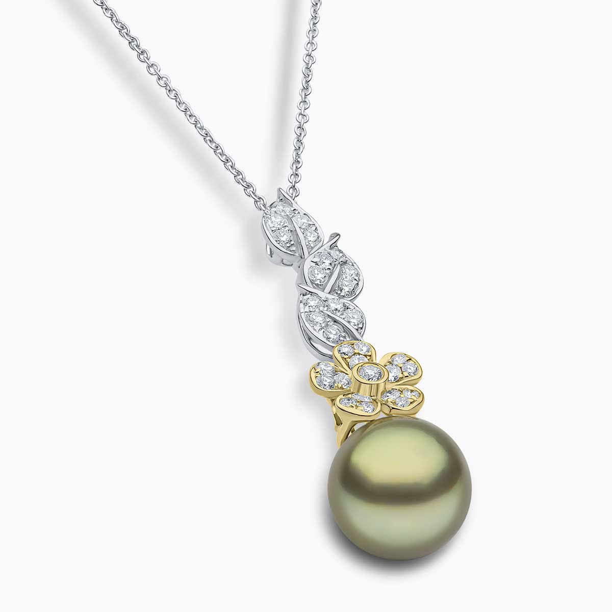 White Gold / Pistachio Tahitian