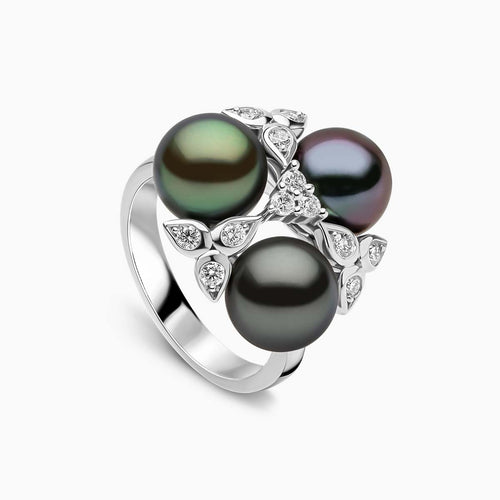White Gold / Black Tahitian / N