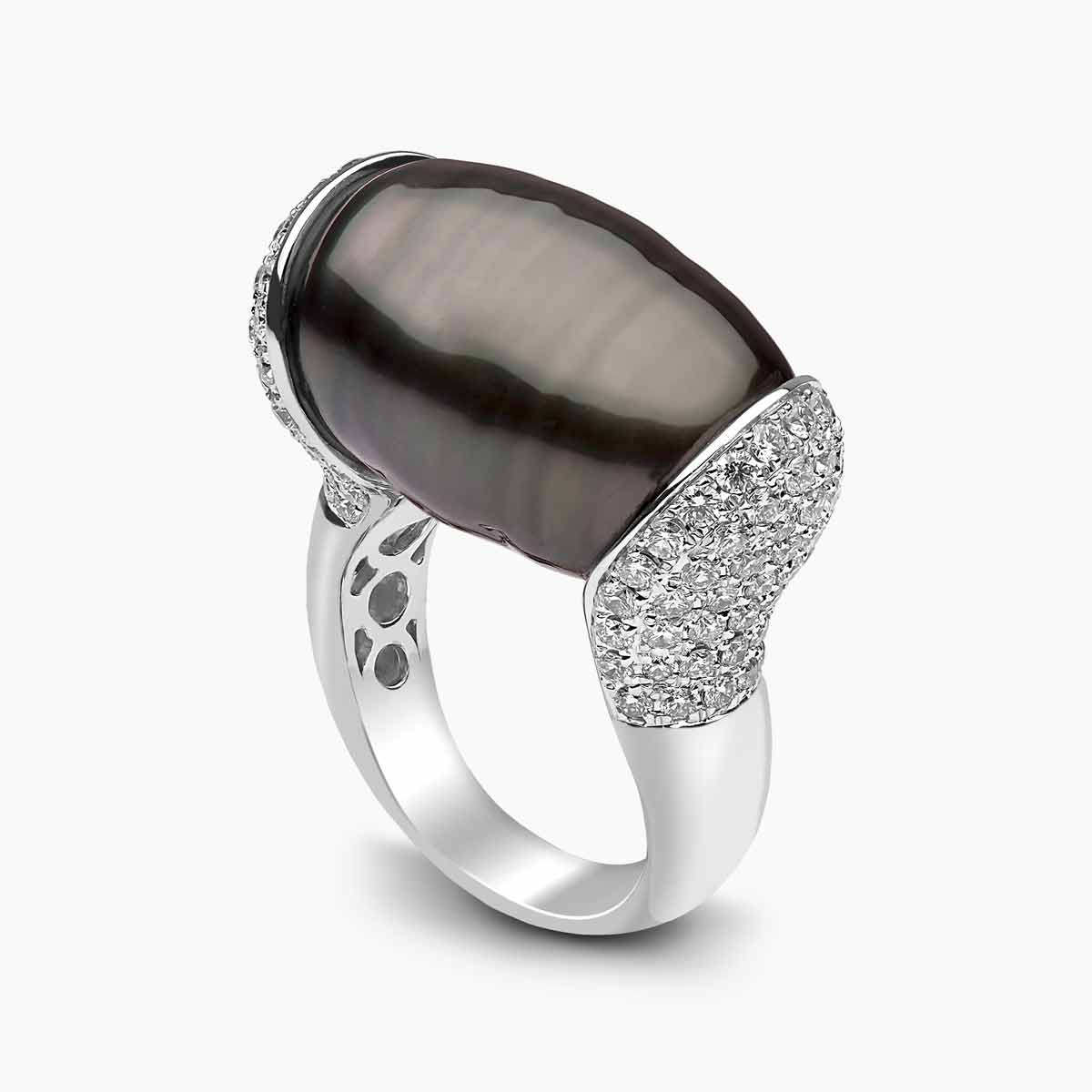 White Gold / Black Tahitian / N