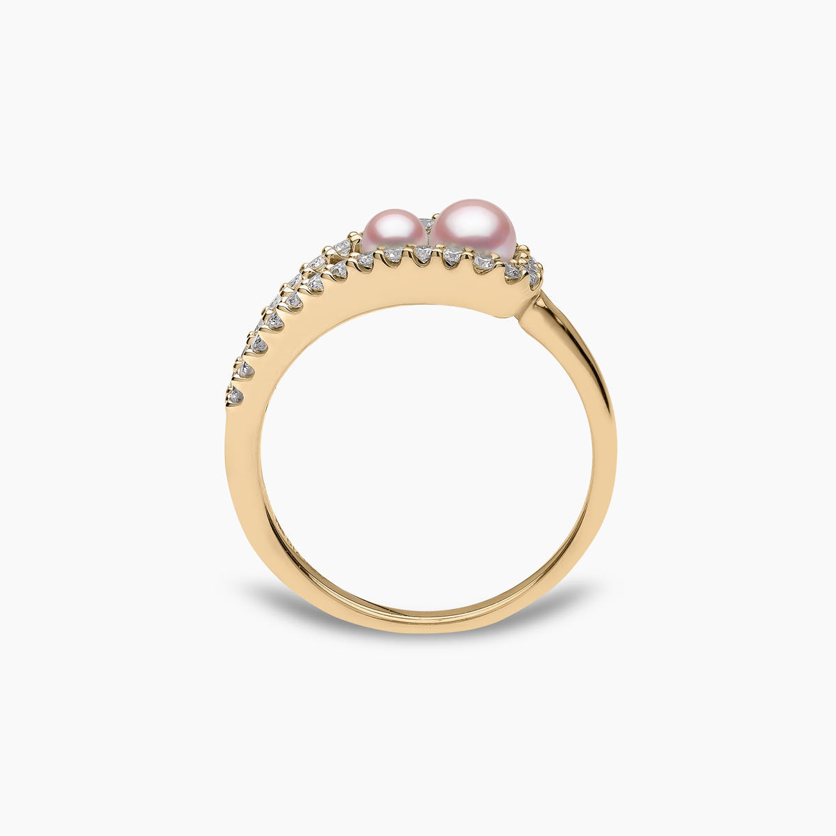 Yellow Gold / Pink Freshwater