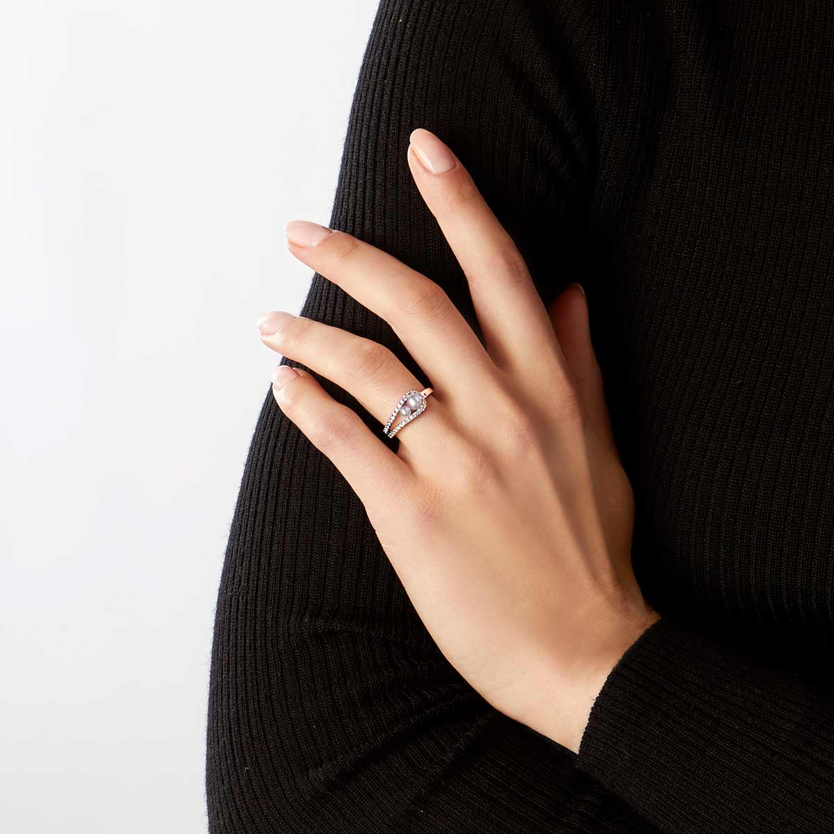 Rose Gold / Pink Freshwater