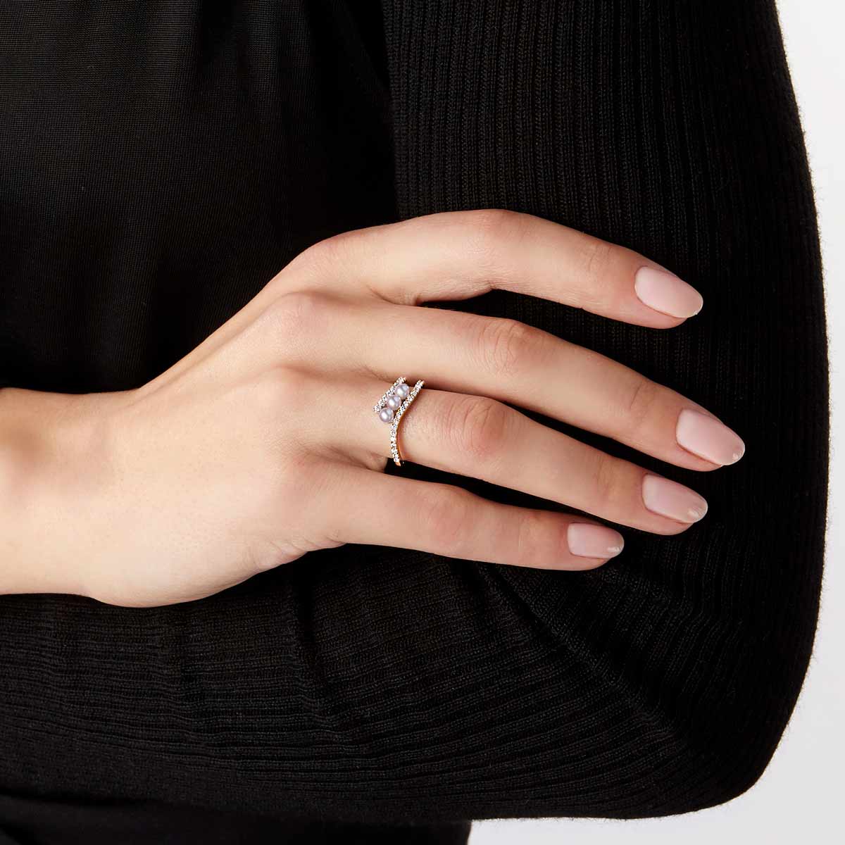 Rose Gold / Pink Freshwater