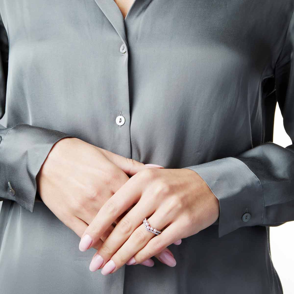 White Gold / Pink Freshwater