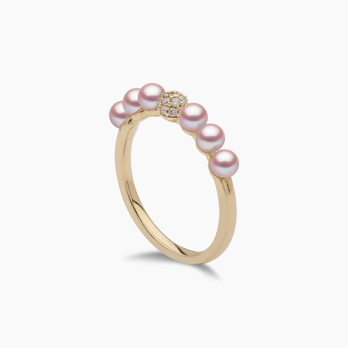 Yellow Gold / Pink Freshwater