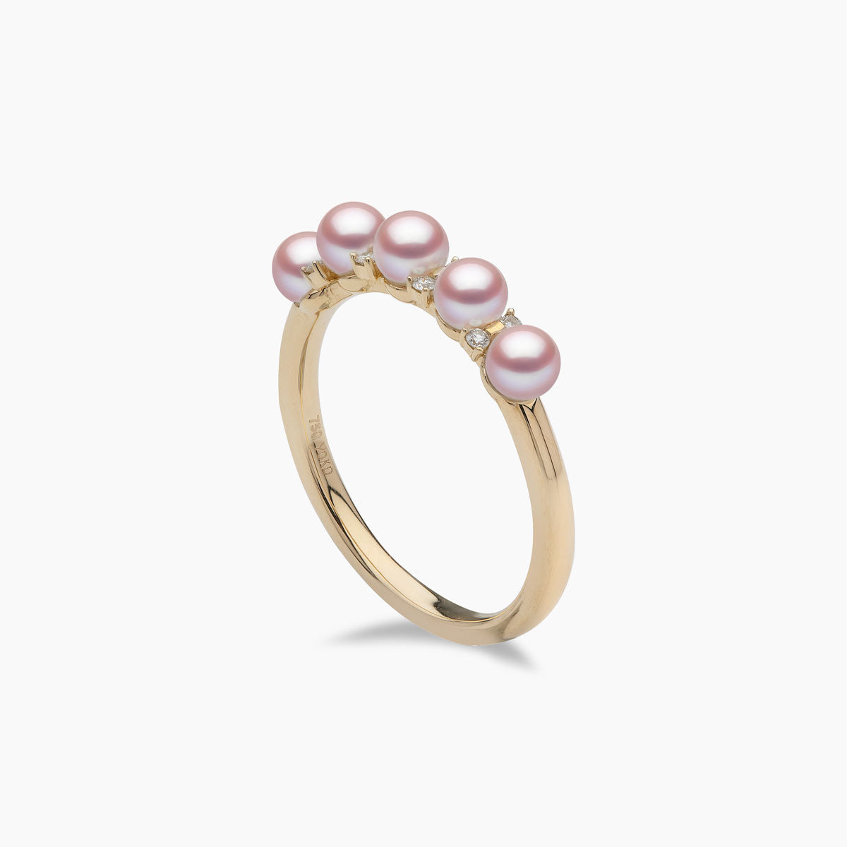 Yellow Gold / Pink Freshwater